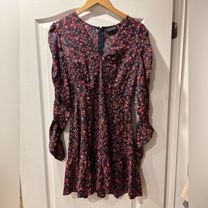 Silk Patterned Dress